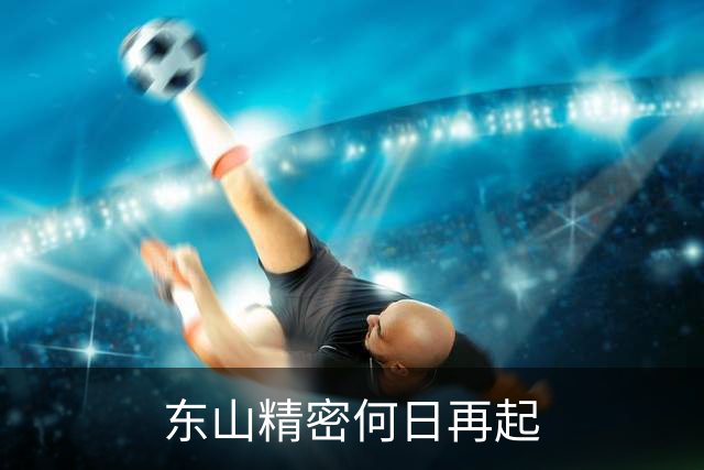 东山精密何日再起